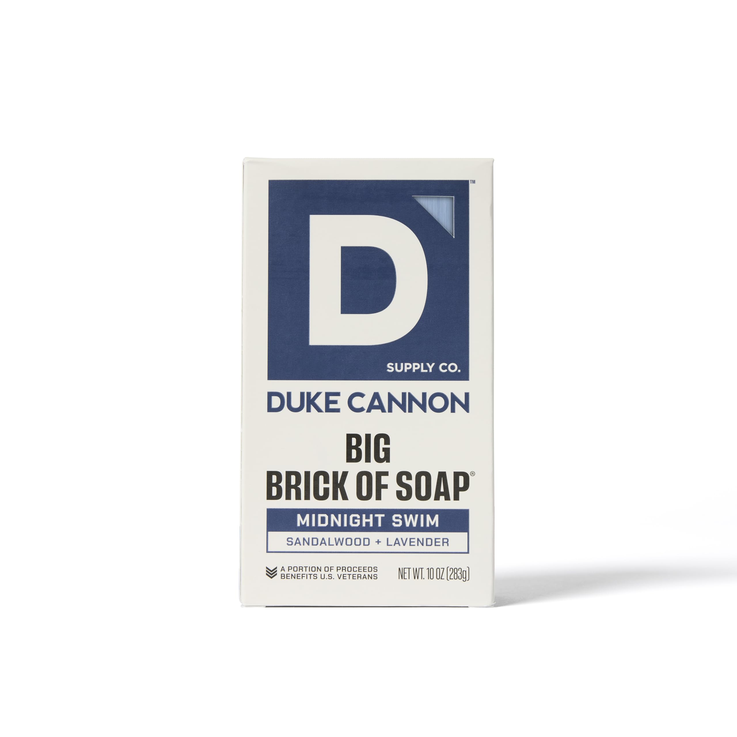 Duke Cannon Supply Co. Big Brick Soap 4-Pack: Pine Tar & Busch Beer, 10oz Bars