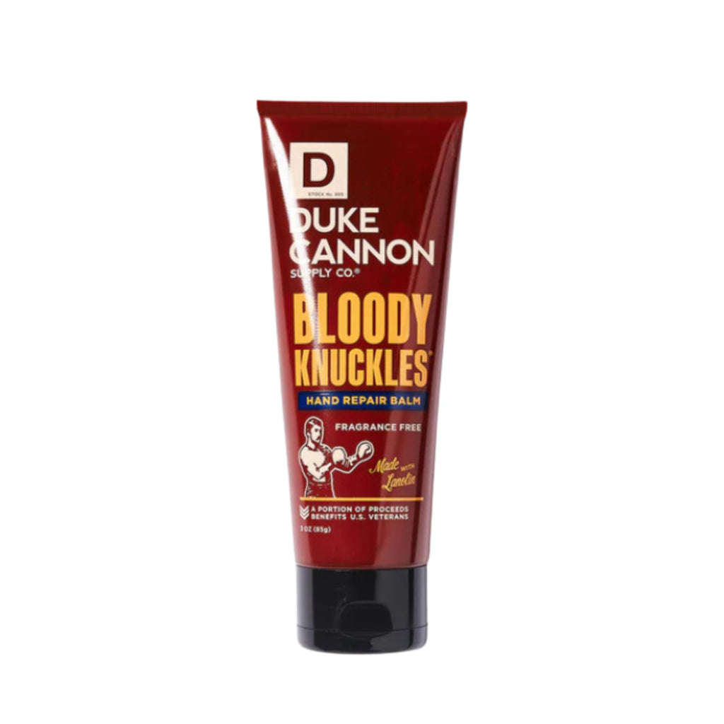 Duke Cannon Bloody Knuckles Hand Repair Balm – Travel Size 3 oz, Unscented, Non-Greasy (4 Pack)
