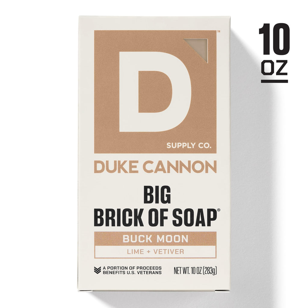 Duke Cannon Buck Moon Bar Soap Puck Bundle — 6 Pack, 5 oz Each