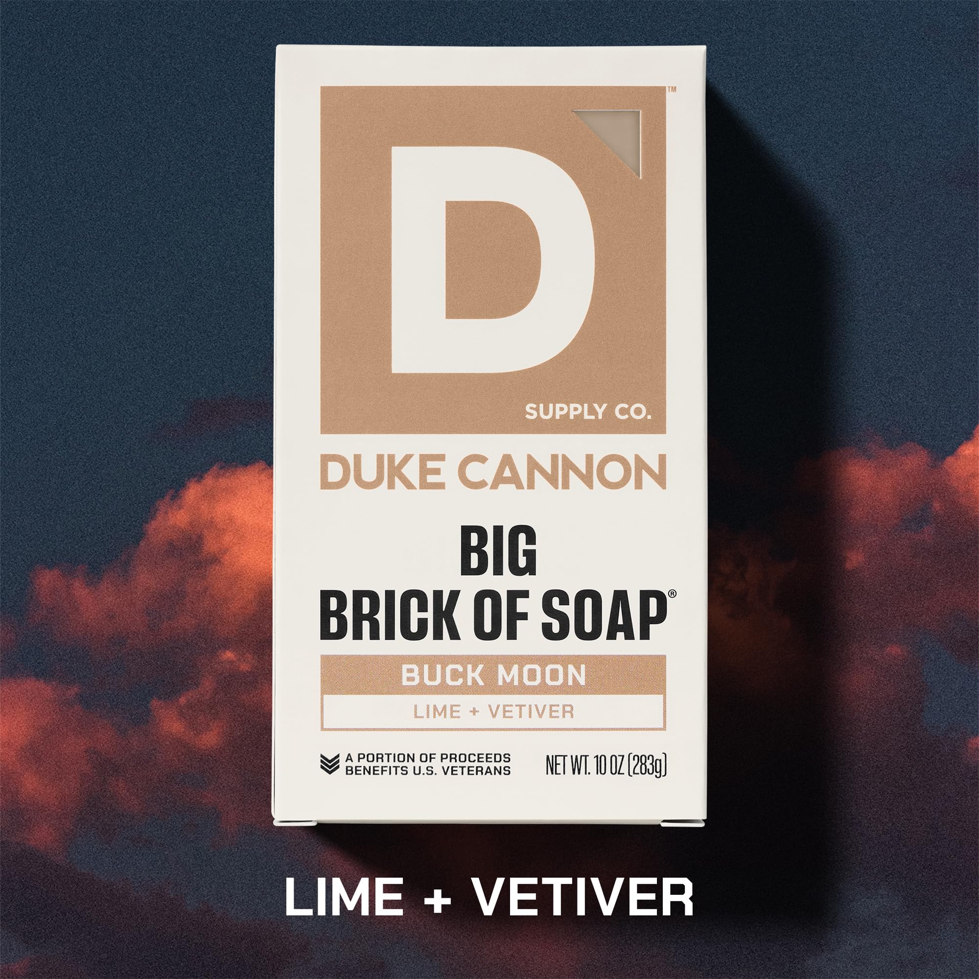 Duke Cannon Buck Moon Bar Soap Puck Bundle — 6 Pack, 5 oz Each