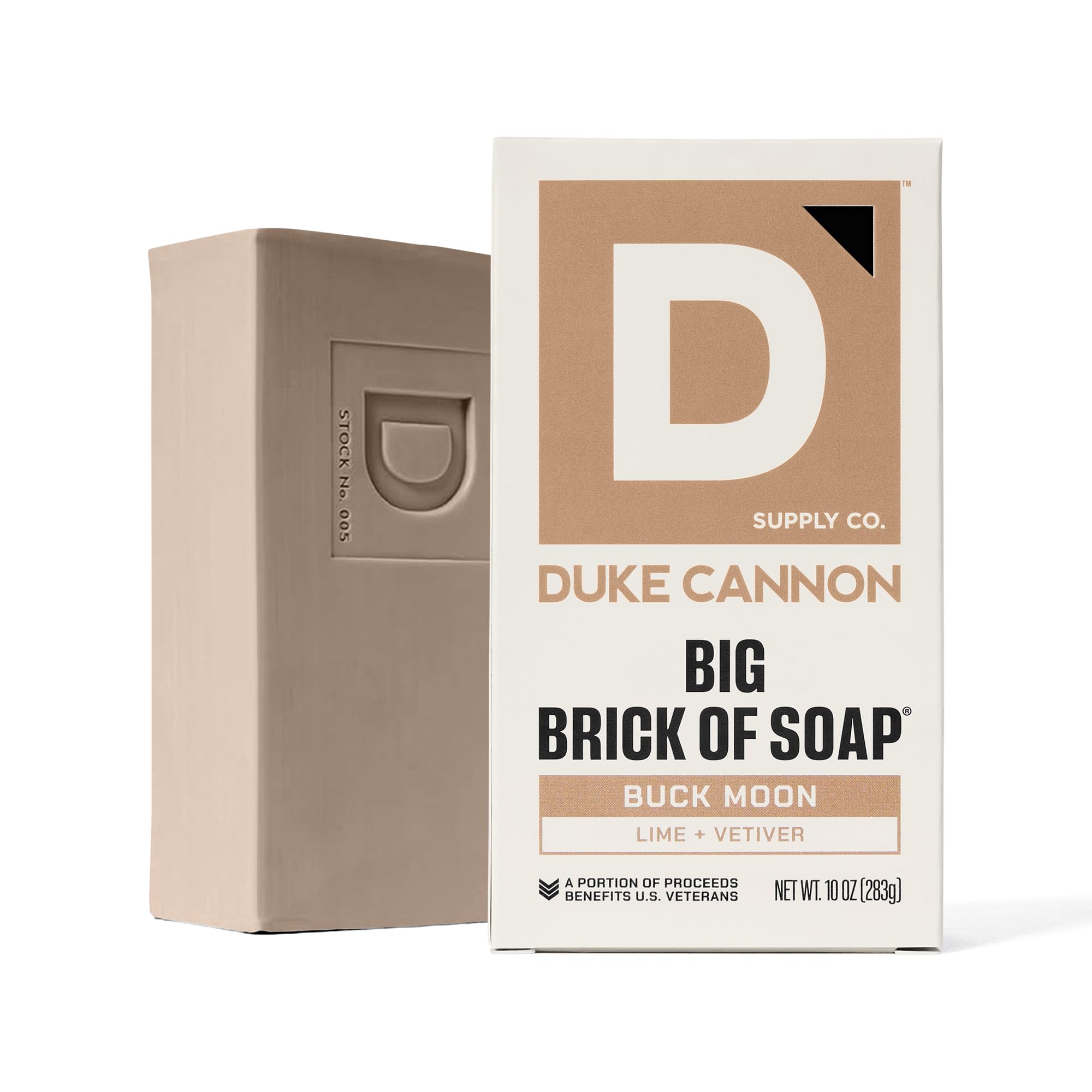 Duke Cannon Buck Moon Bar Soap Puck Bundle — 6 Pack, 5 oz Each