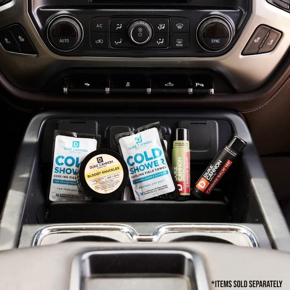 Duke Cannon Lip Balm Bundle 140° SPF 30 + Tactical SPF 15 | Blood Orange Mint & Fresh Mint