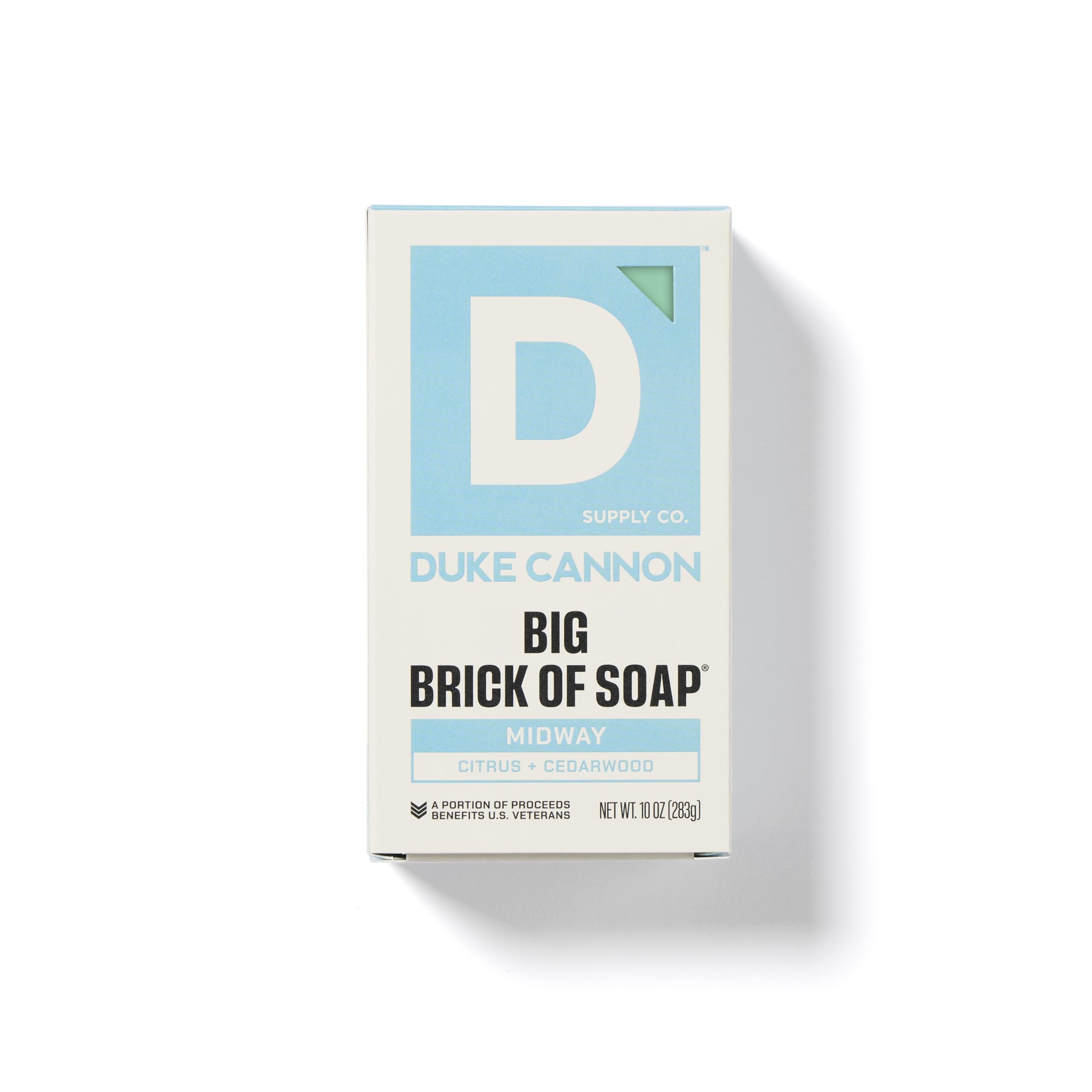 Duke Cannon Supply Co. Big Brick Soap 4-Pack: Pine Tar & Busch Beer, 10oz Bars
