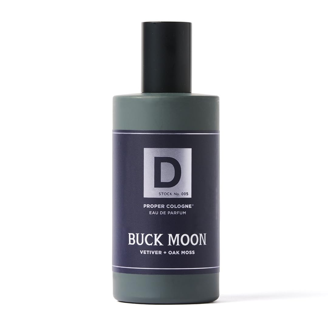 Duke Cannon Proper Cologne Buck Moon – Lime & Vetiver, Men’s Eau de Parfum 1.7 fl oz