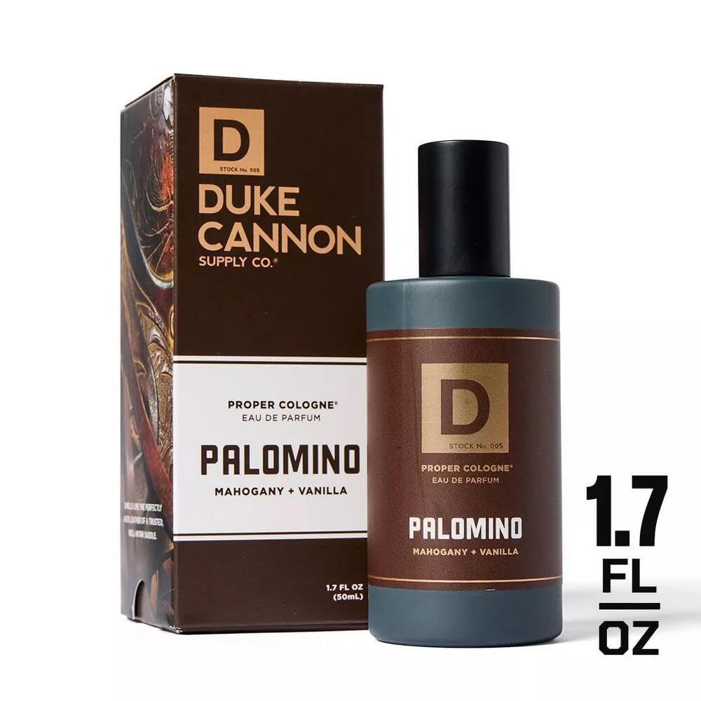 Duke Cannon Proper Cologne Palomino – Mahogany and Vanilla | 1.7 fl oz