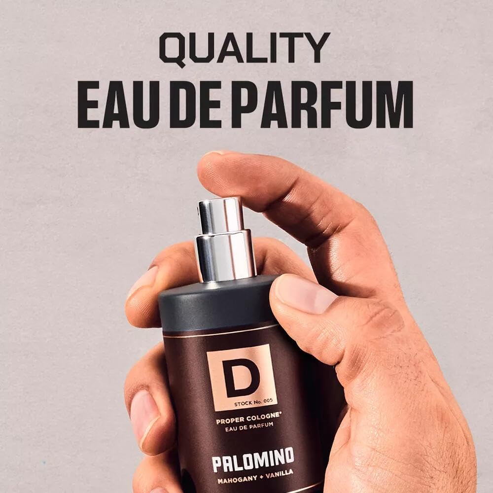 Duke Cannon Proper Cologne Palomino – Mahogany and Vanilla | 1.7 fl oz