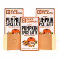 Duke Cannon Pumpkin Spice Latte Bar Soap 3-Pack – Limited Edition 10 oz Big Brick, Masculine Fall Scent