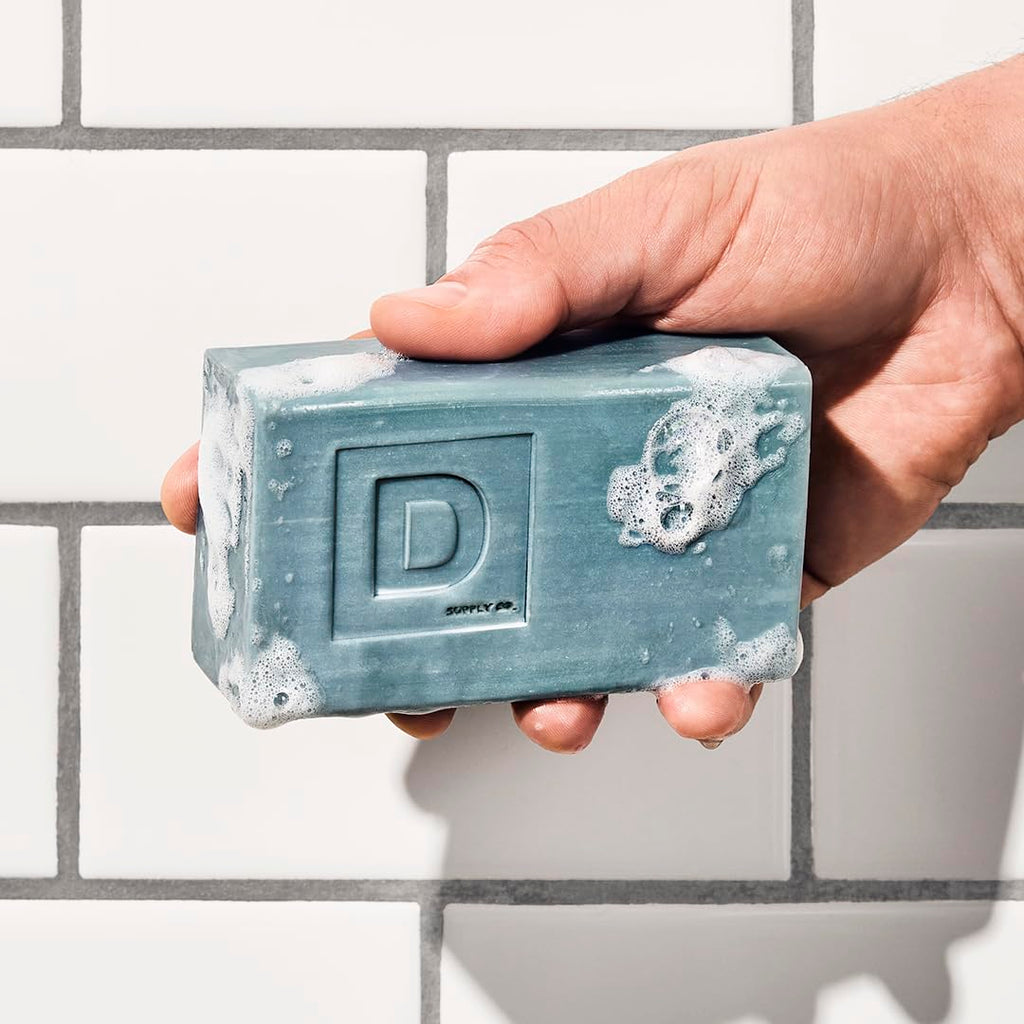 Duke Cannon Supply Co. Big Brick Soap 4-Pack: Pine Tar & Busch Beer, 10oz Bars