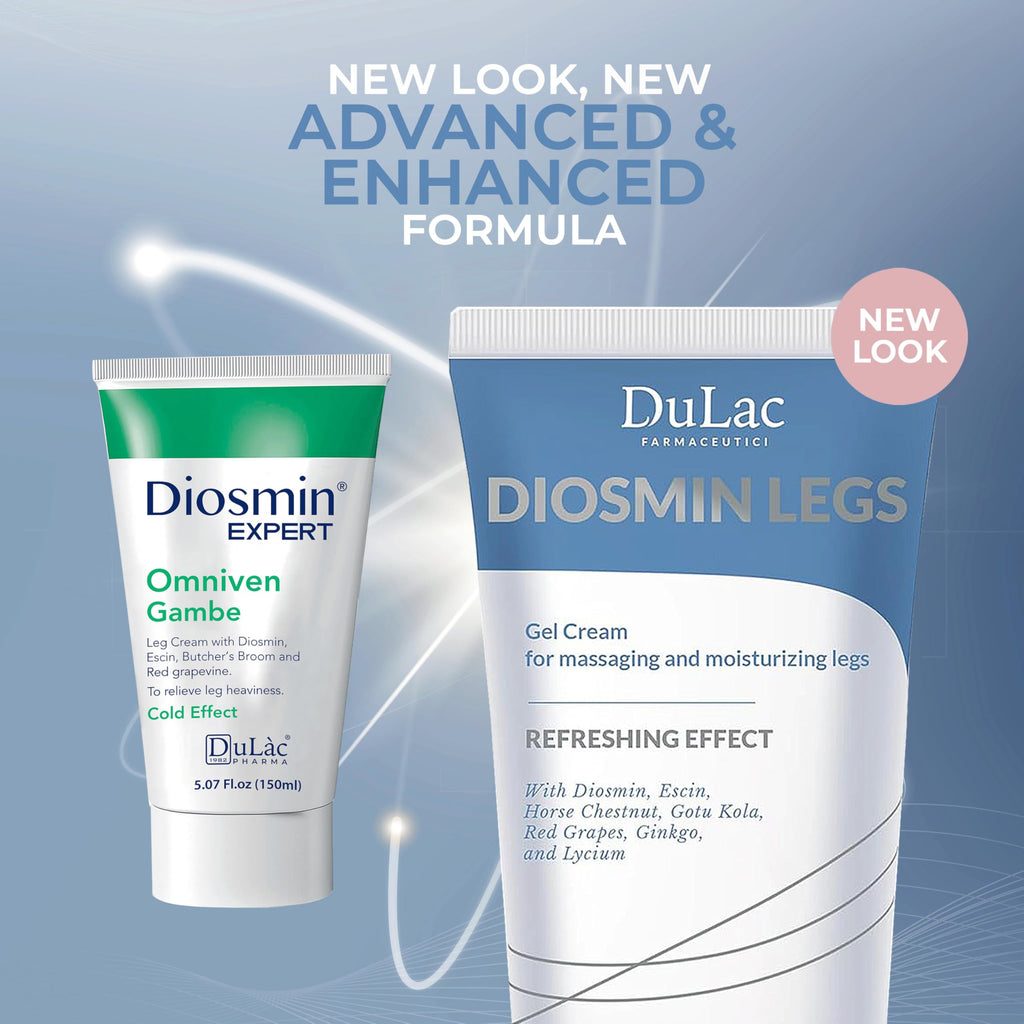 Dulàc Diosmin Legs Gel Cream 5.07 fl oz – Varicose Veins & Leg Circulation Support