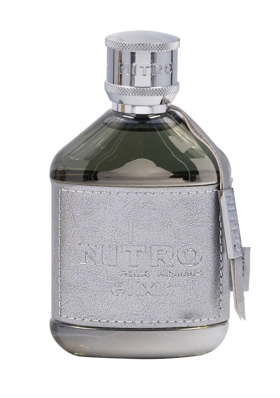 Dumont Nitro Elixir Pour Homme – Extrait De Parfum for Men | Long Lasting Luxury Fragrance | Bold, Elegant, & Sensual Scent | EDP 3.4 FL OZ | 80% Vol | Nitro Perfume for Men