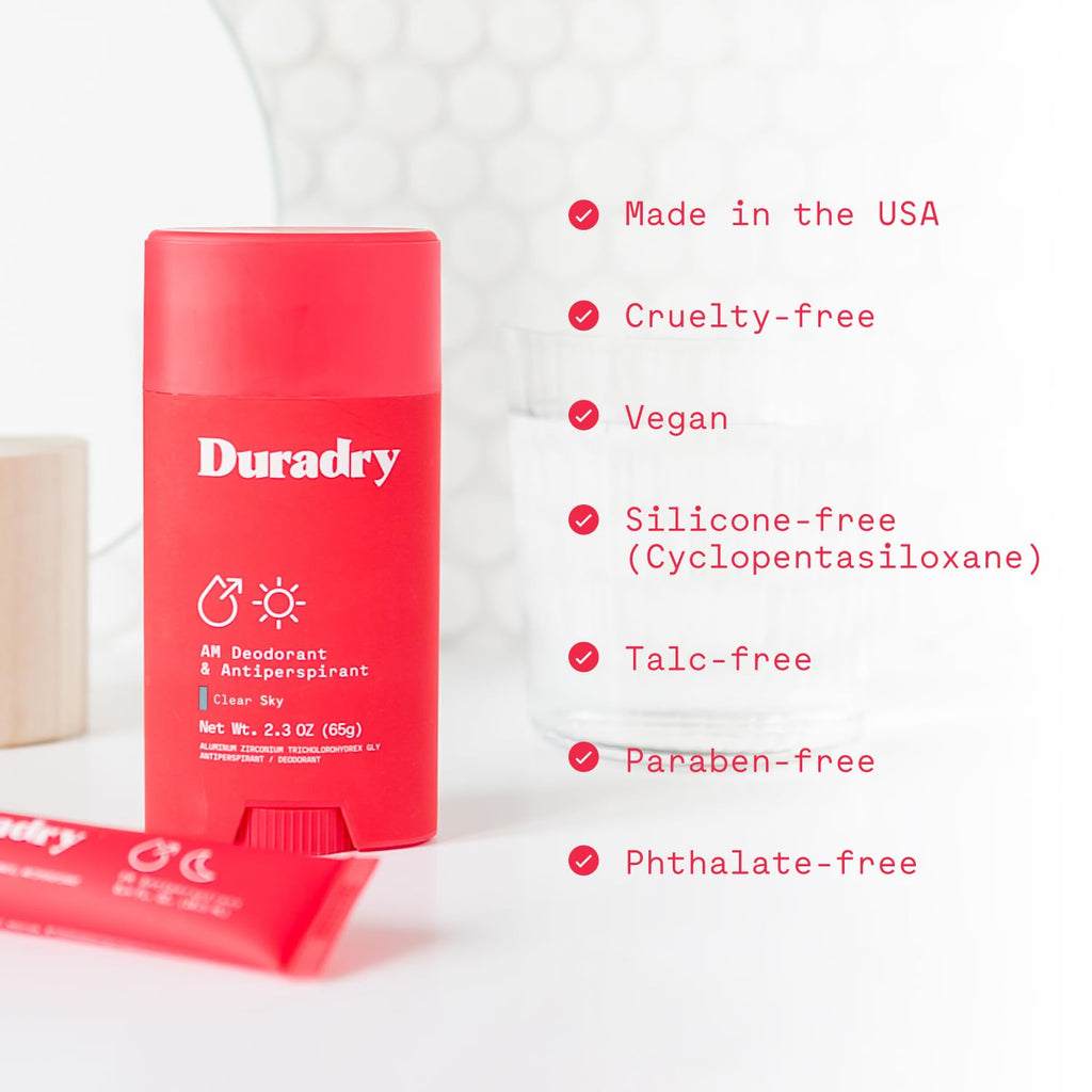 Duradry Limitless Antiperspirant Deodorant – Cool Citrus & Cedar | 3 Pack