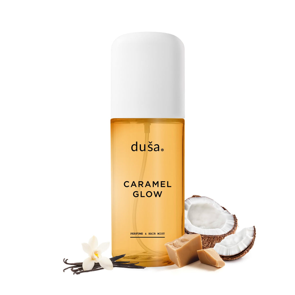 DUSA Caramel Glow Hair Perfume & Body Mist – Long-Lasting Scent for Hair & Skin | 100 ml