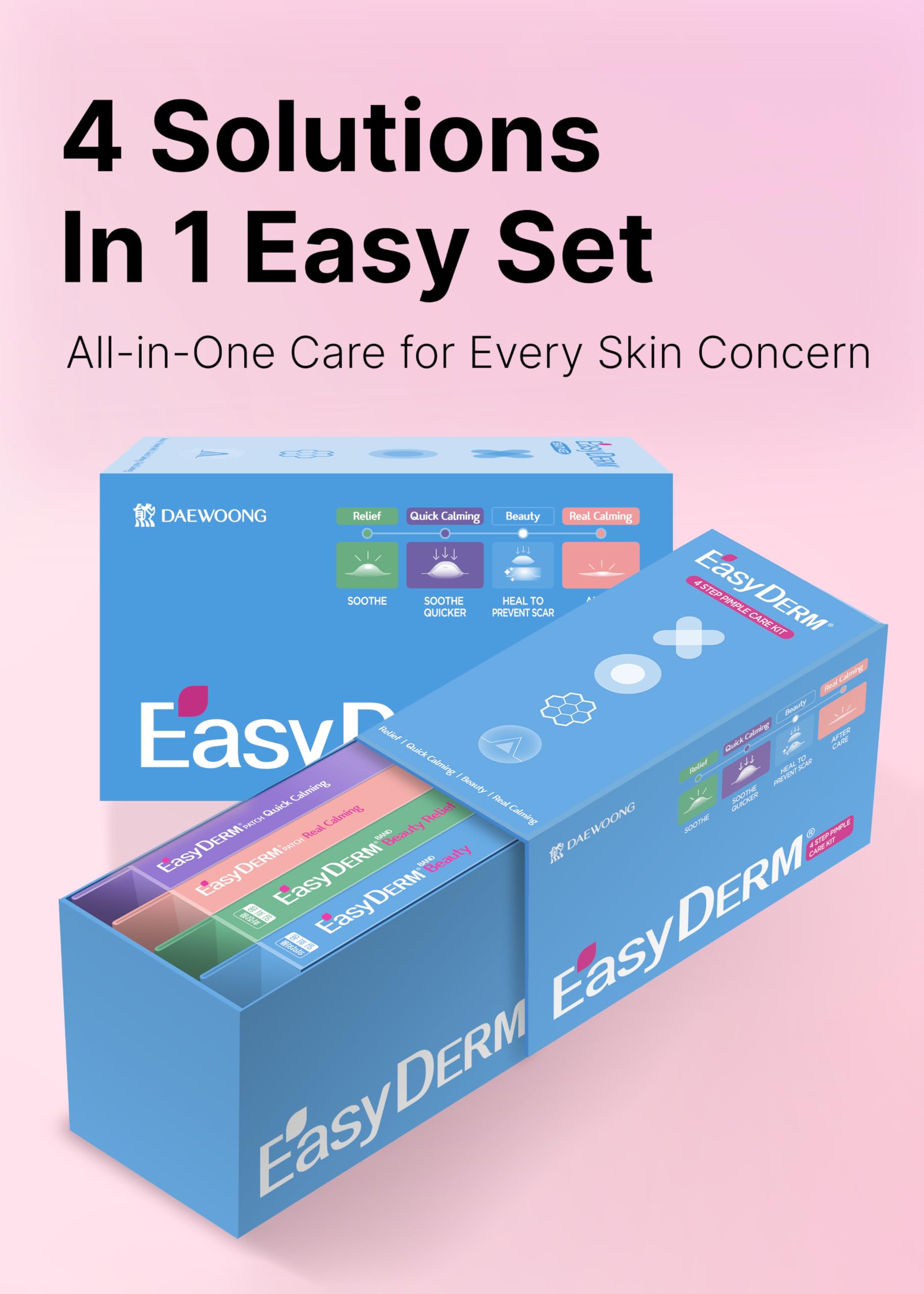DWEasyDerm Daewoong Easyderm Patch Gift Set | Gentle, Discreet Skin Patches