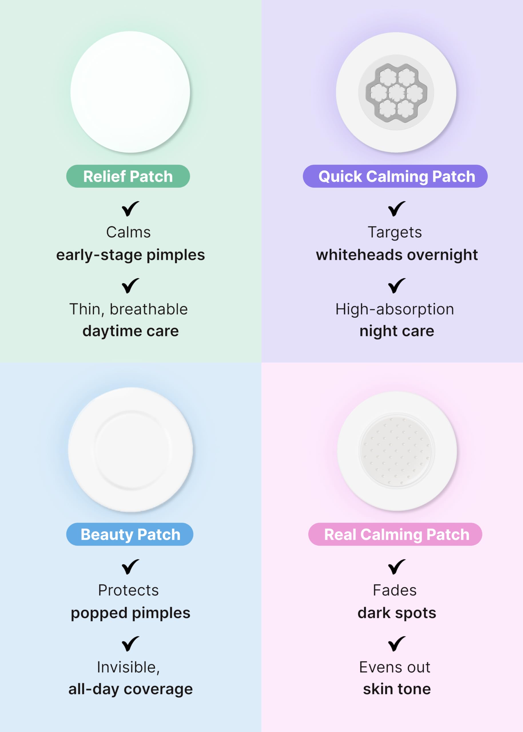 DWEasyDerm Daewoong Easyderm Patch Gift Set | Gentle, Discreet Skin Patches