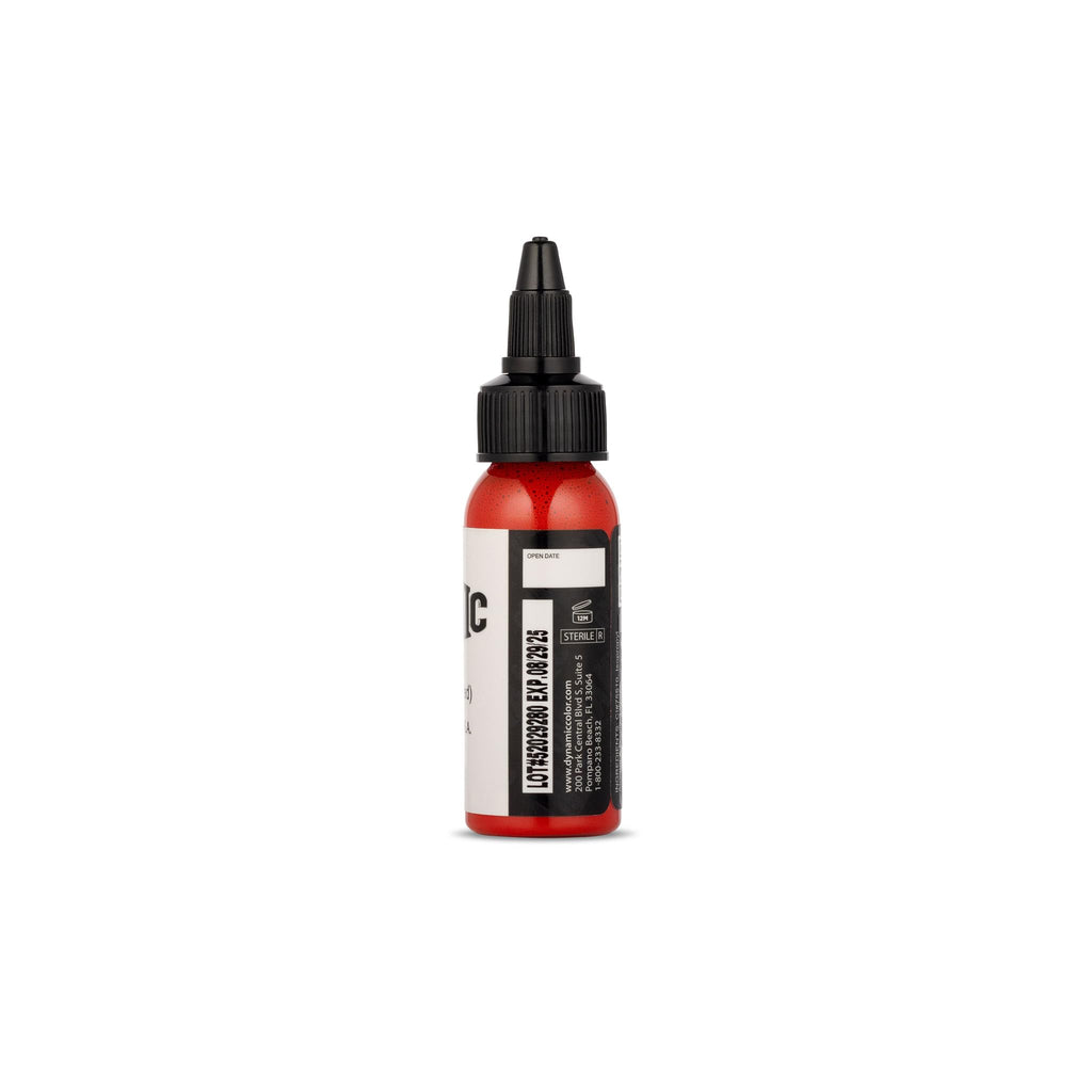 Dynamic Color Co Chinese Red Tattoo Ink – USA-Made, Sterilized, Vegan, 1oz