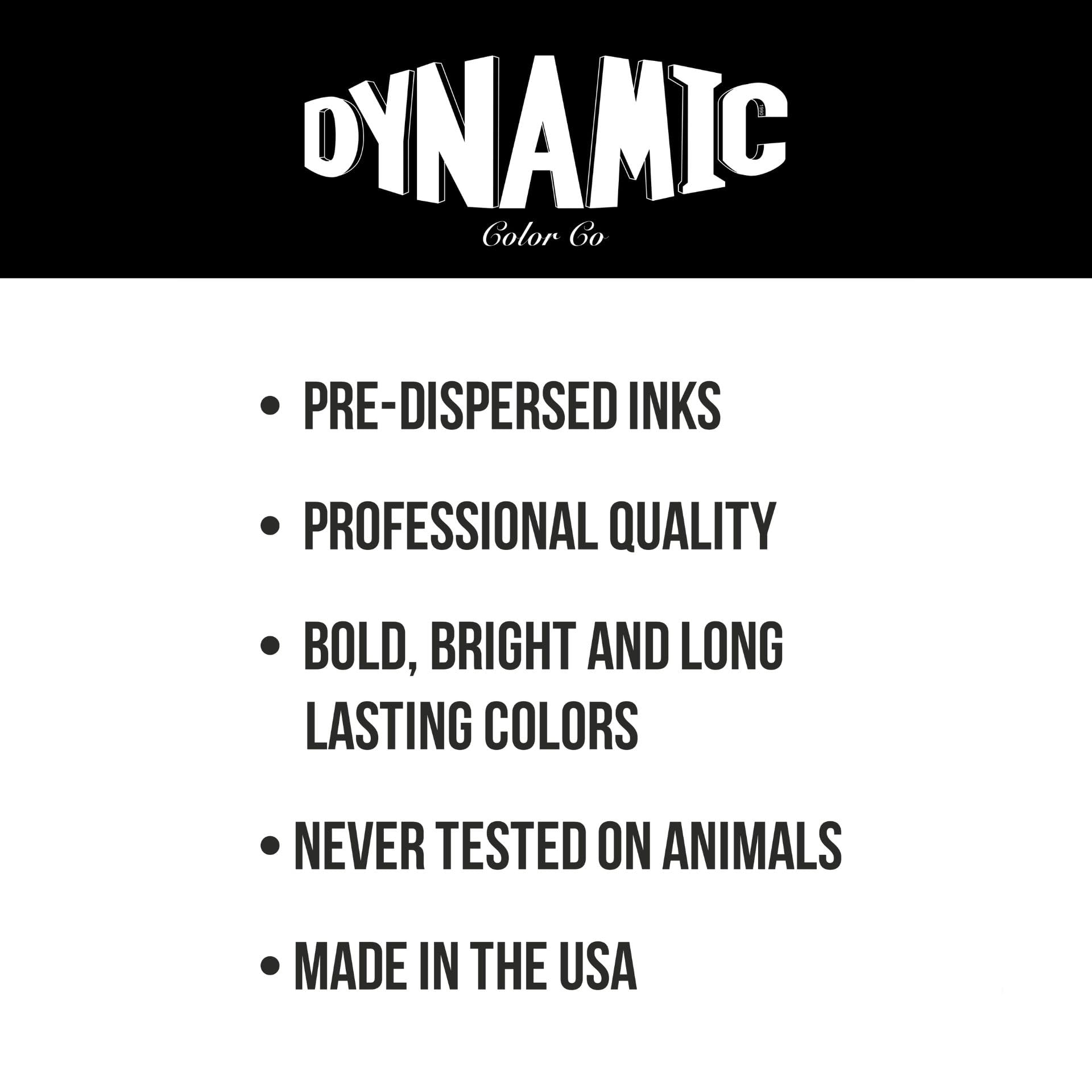 Dynamic Color Co Circa Color Set 1oz – 12 Vivid Inks for Tattooing (Electric Blue, Sky Blue, Teal, Turquoise, Lavender, and more)