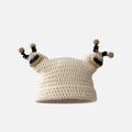 Cute Doll Woolen Cap Female Thermal Knitting