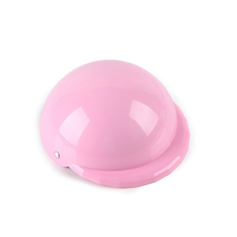 Dog Motorcycle Cap Plastic Helmet