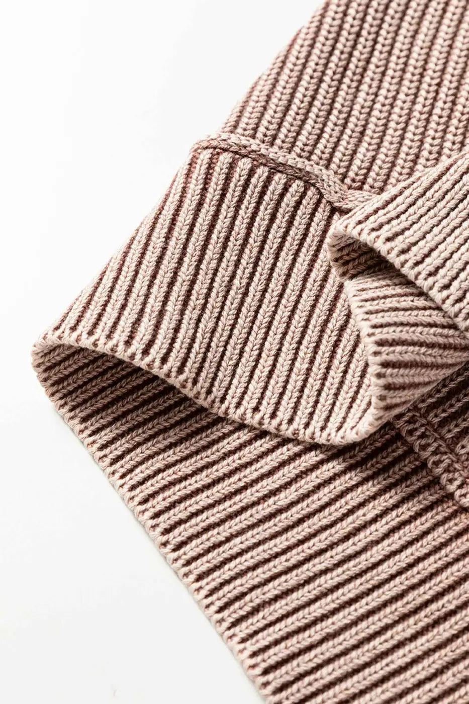 Stonewash Patchwork Knit Open Cardigan Women UK