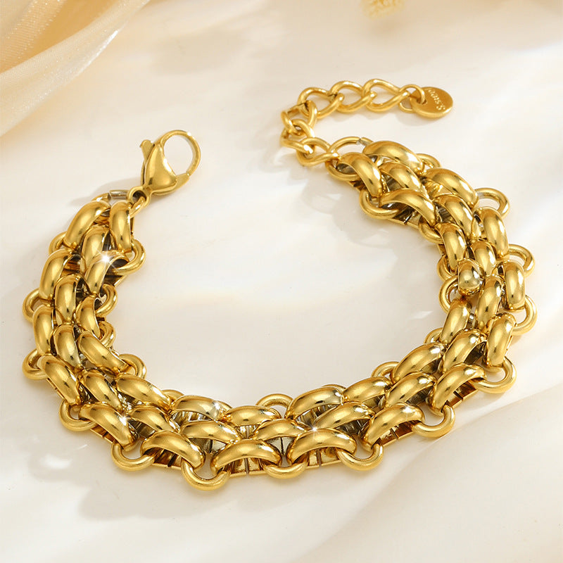 Stainless Steel Bracelet Light Luxury