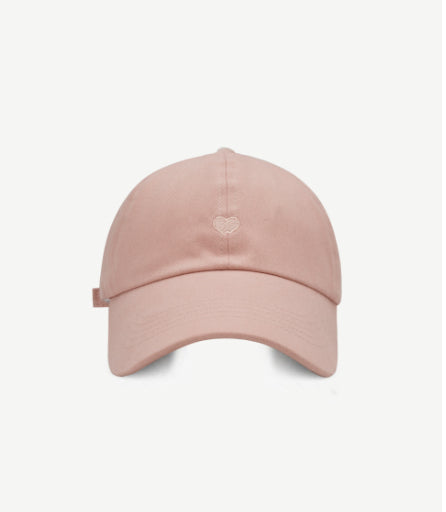 Preppy Style Love Embroidery Ponytail Half Topless Hat
