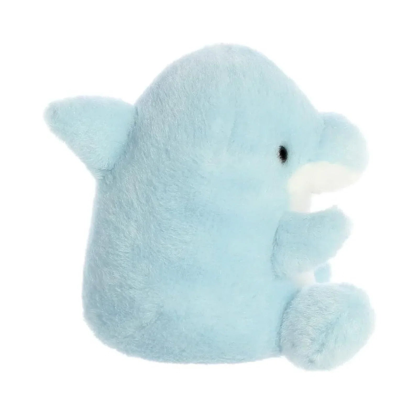 Palm Pals Clicks Dolphin Soft Toy 12cm