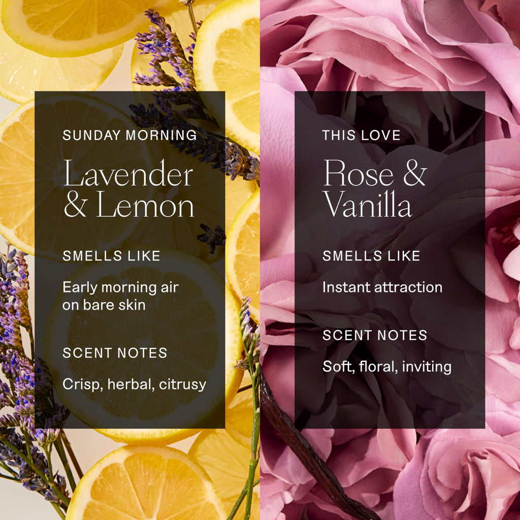 Each & Every Aluminum Free Deodorant – Lavender Lemon + Rose Vanilla | 2.5oz, 2 Pack