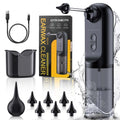Ear Wax Removal System – 4 Pressure Settings, IPX7 Waterproof, USB Rechargeable, 6 Nozzles