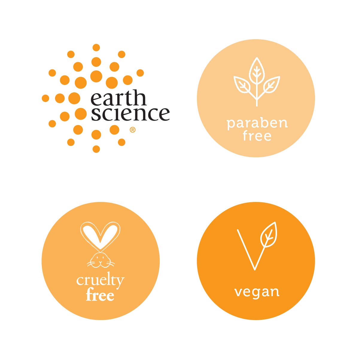 Earth Science - Gentle Clarifying Facial Wash for Oily & Combination Skin Types (3pk, 8 fl oz)