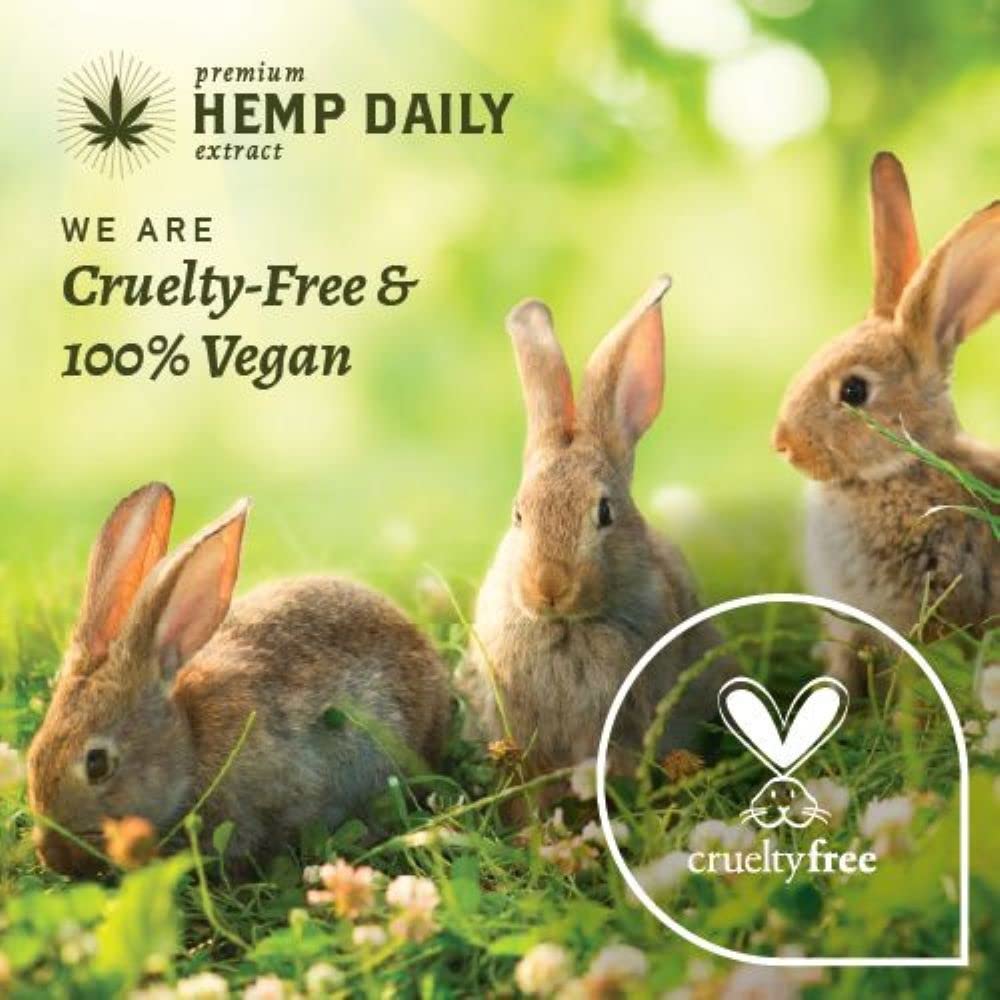 Earthly Body Premium Hemp Extract Daily Ultimate Cream – Menthol Mint, Argan, Jojoba & Rosehip – Lightweight, Fast-Absorbing Moisturizer, 5 oz