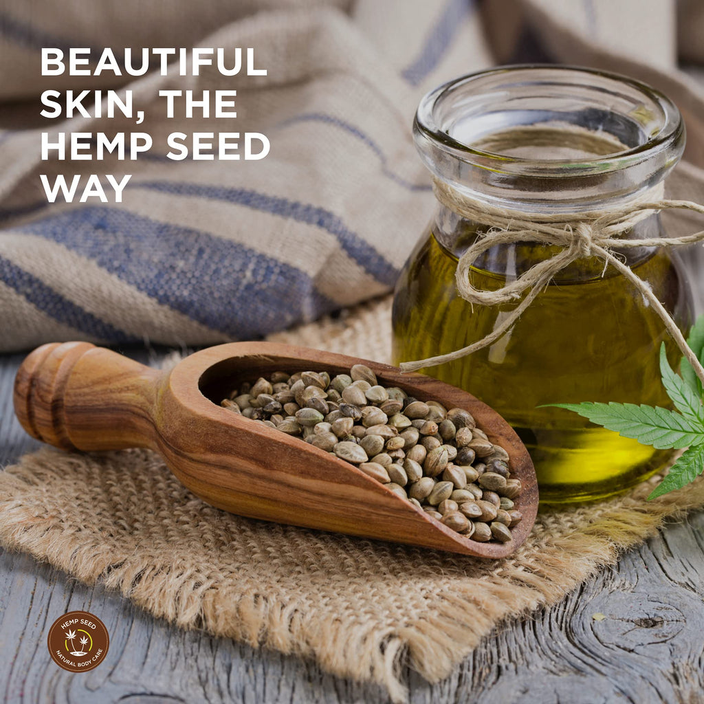 Earthly Body Hemp Seed Massage & Body Oil – Isle of You Scent, 8 fl oz