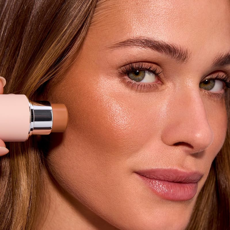 EarthsCure Cream Bronzer Stick Beach Bronze – Buildable, Hydrating Sun-Kissed Glow