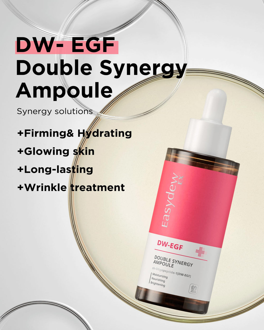 EASYDEW DW-EGF Peptide Double Synergy Ampoule – Intensive Moisture Serum