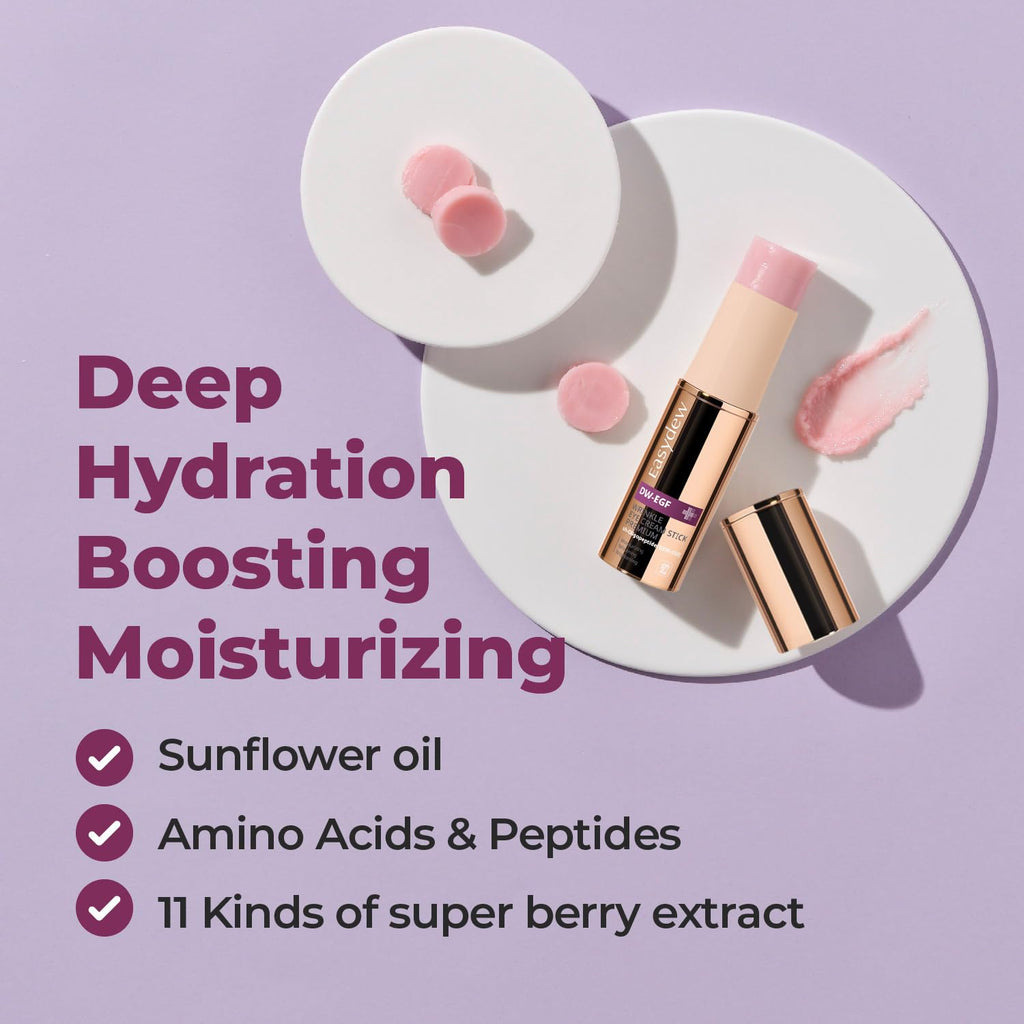 EASYDEW EGF Plumping Peptides Eye Stick Balm – On-the-Go Hydration, Clean K-Beauty, 8g