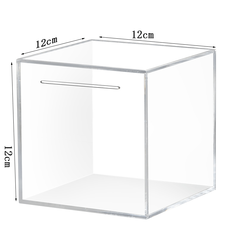 Coin Bank Only-in-no-out Savings Transparent