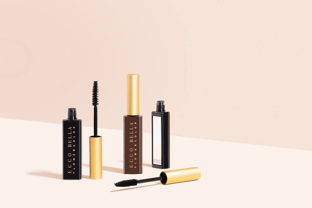Ecco Bella FlowerColor Plant Based Vegan Mascara (Black) – Natural Length & Definition