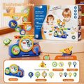 Children's Electric Building Blocks Variable Gear Rotating Assembly Puzzle Toy