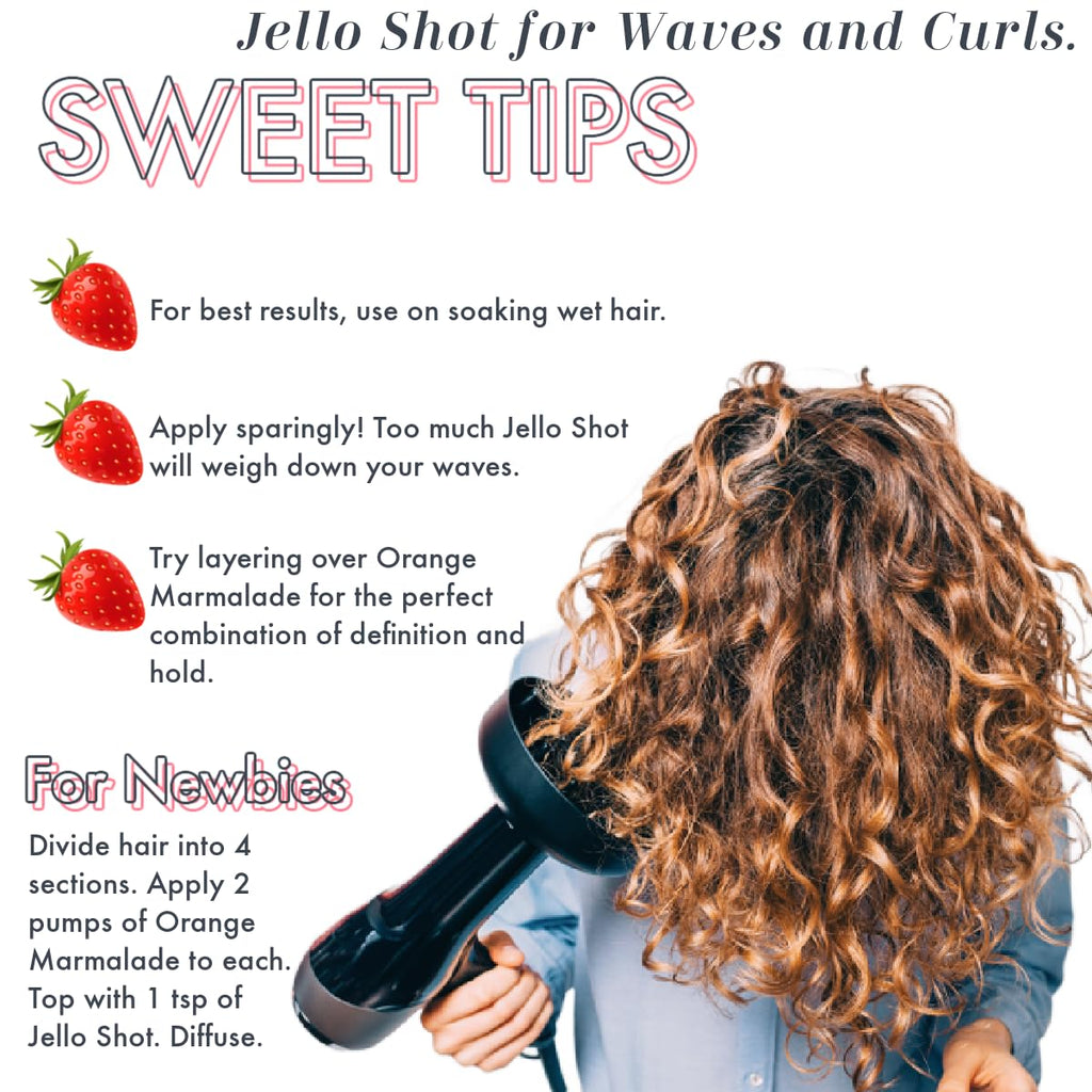 Ecoslay Jello Shot Gel - Extra Firm Hold for 4C Curly Hair | Aloe & Okra | 8oz