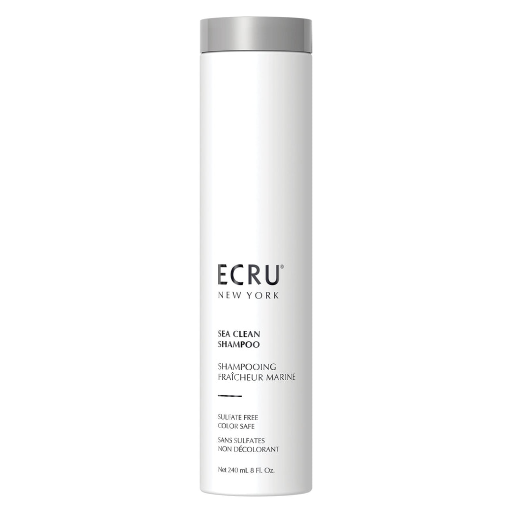 Sea Clean Shampoo by ECRU New York — Lightweight Daily Hair Cleanser, 8 oz