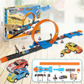 Alloy Racing Track Catapult Car Boy Car Track Kids Toy