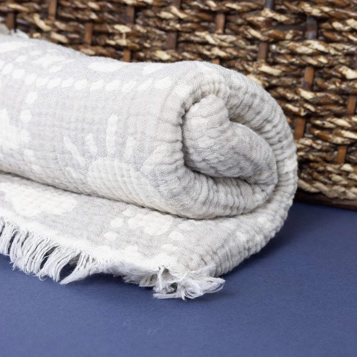 Mollia Sky Print Muslin Baby Blanket (80 x 100 cm)