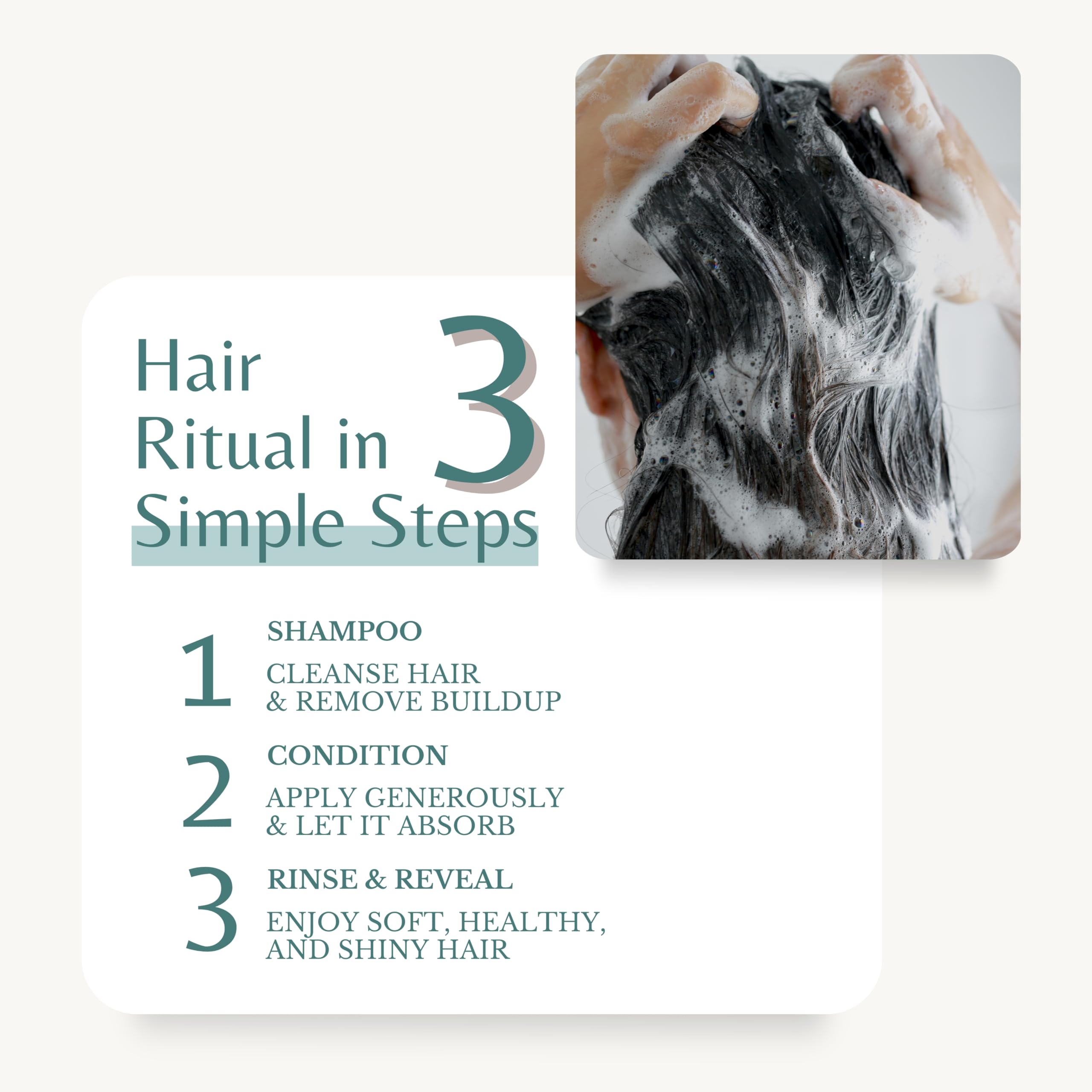 Edenika Botanicals Rosemary Shampoo & Conditioner Set with Biotin – Thinning Hair Support, Organic & Sulfate-Free (16 oz Each)