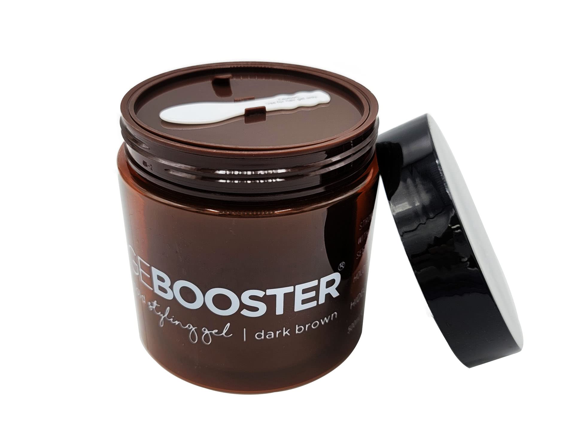 EDGEBOOSTER Style Factor Edge Booster HIDEOUT Styling Gel – 16.9 oz, Darkens Gray Hair, Strong Hold & High Shine