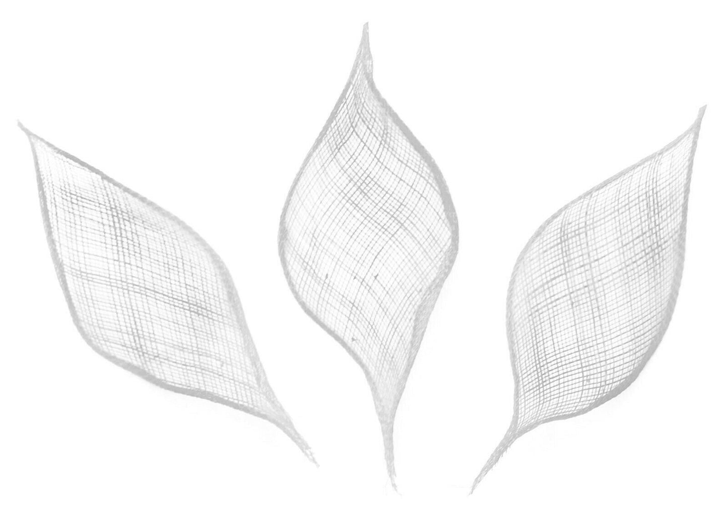 Large Leaf Petal Trimmings Sinamay Fascinator Making Millinery UK