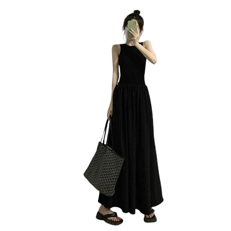 Waist Slimming Temperament Mid-length A- Line Women