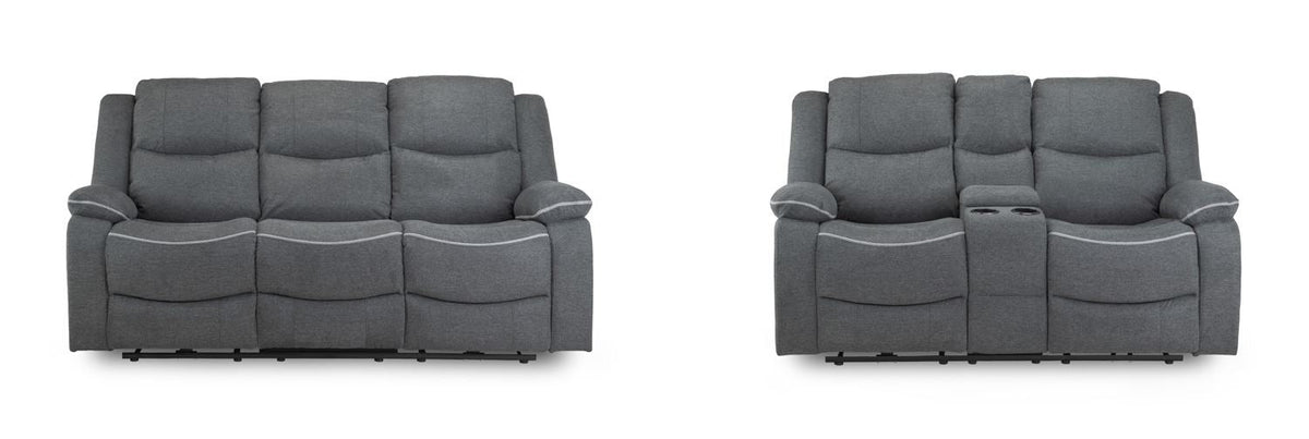 Harald  Electric Recliner Sofa Set: Luxurious 3+2 Seater for Ultimate Comfort