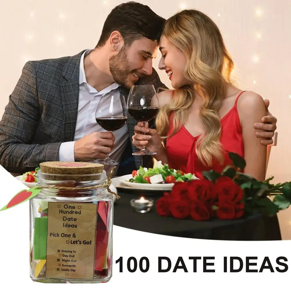Couple Inspirational Creative Jar Adventure Challenge List