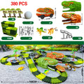 Children's Rail Car Toy Electric Dinosaur