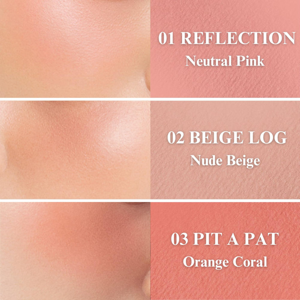 EGLIPS All Over Blusher - Multi-Use Cream Jelly Blush for Eyes & Cheeks | Buildable Color & Shimmer Pearls