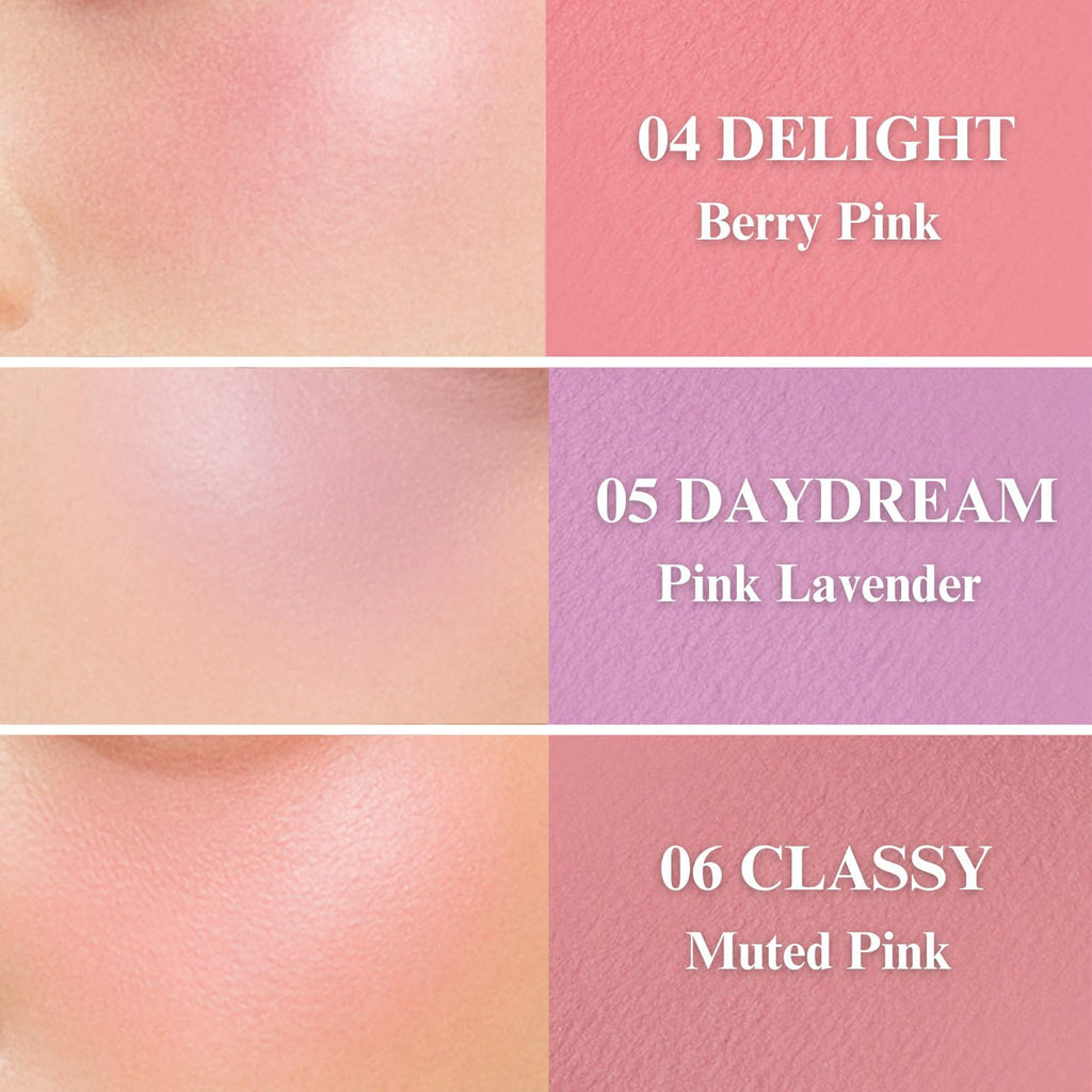 EGLIPS All Over Blusher - Multi-Use Cream Jelly Blush for Eyes & Cheeks (Shade 04 Delight)